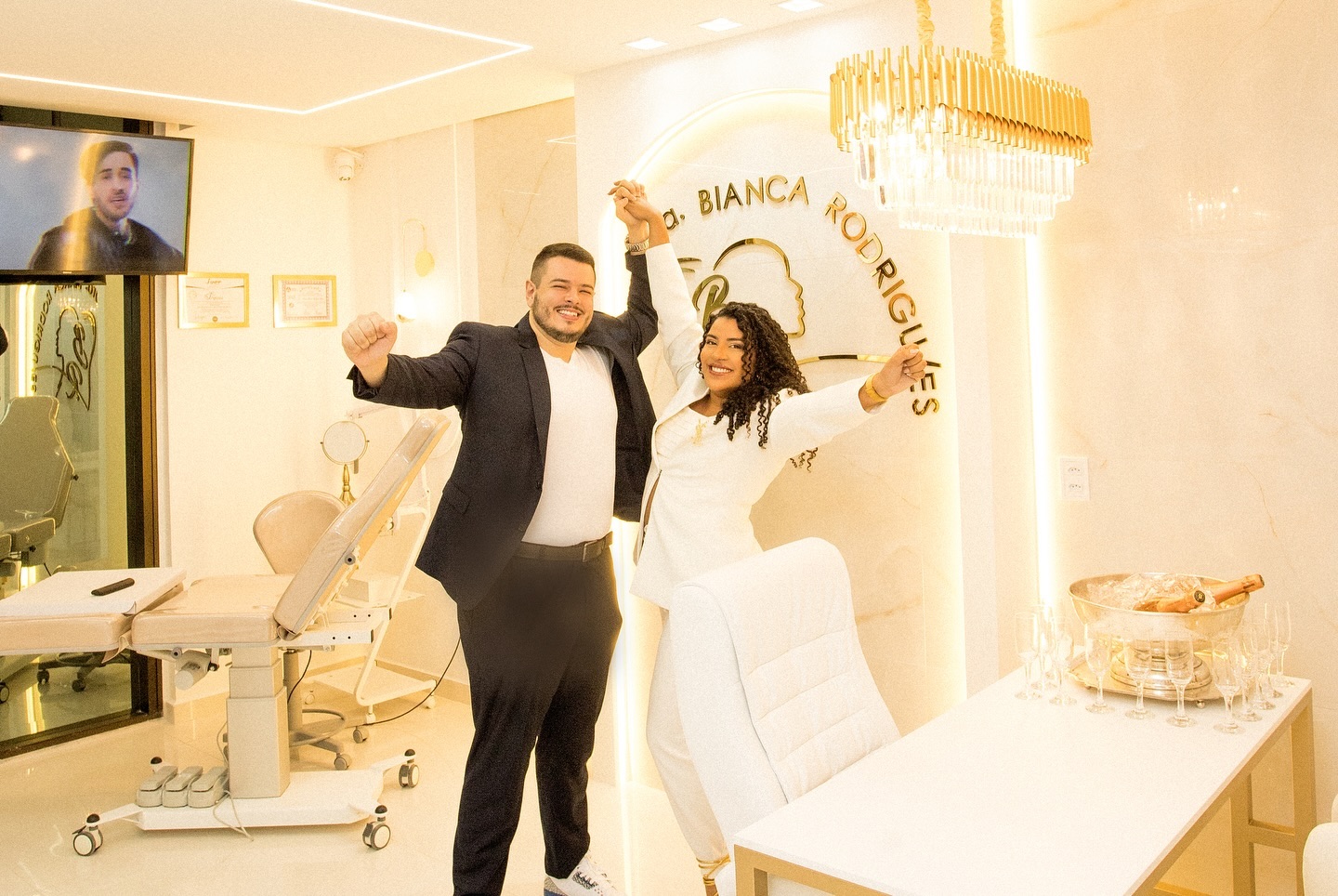 Dra. Bianca Rodrigues na sua clínica em Campina Grande